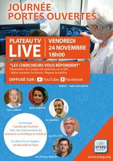 ARSEP : journées portes ouvertes