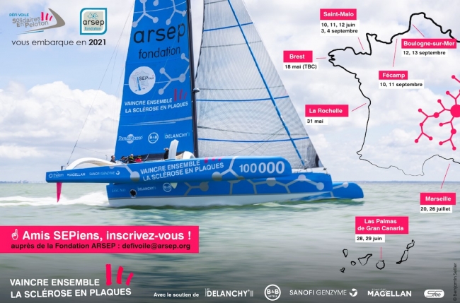 Sorties en mer pour les patients les 21 et 22 juillet, défi sep