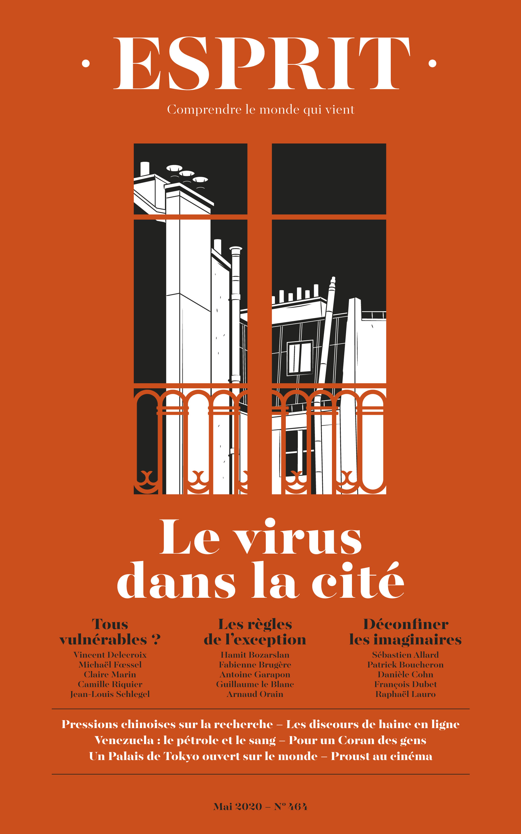 " Réapprendre la maladie"  publiée dans la revue ESPRIT en Mai 2020