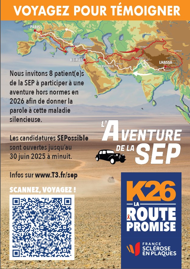 L'AVENTURE DE LA SEP : K26 la route promise