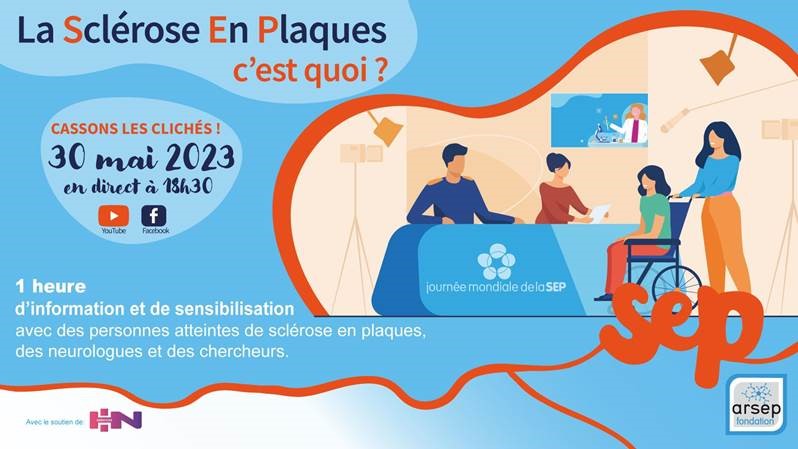 ARSEP live pour la journée mondiale de la SEP