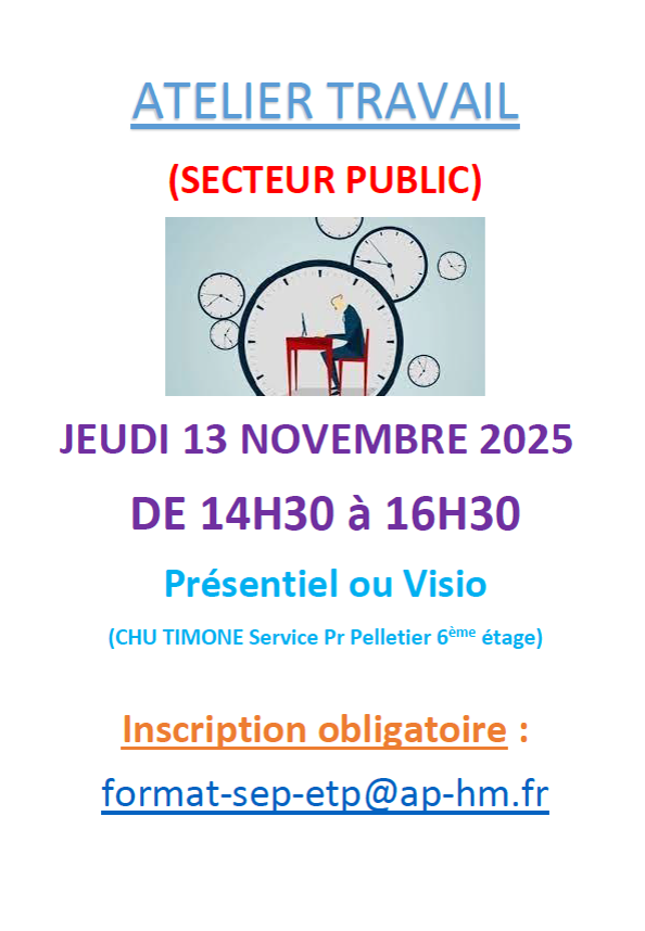 ATELIER TRAVAIL secteur public