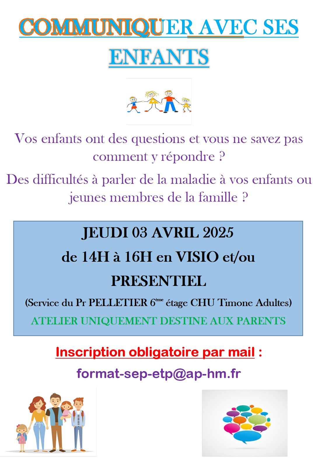 ATELIER COMMUNIQUER AVEC SES ENFANTS