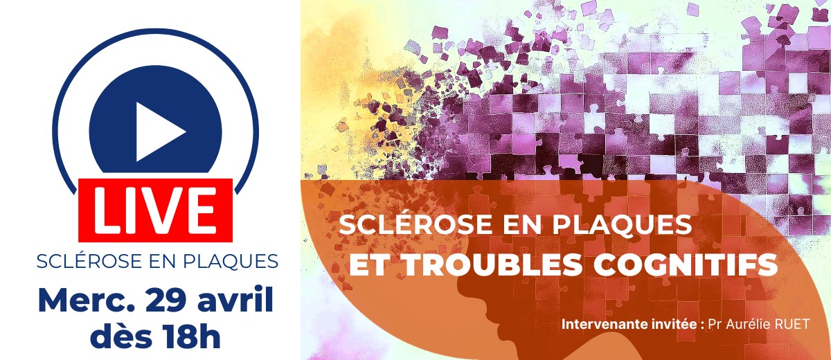 LIVE FRANCE SEP mercredi 29 avril 2026 à 18h : SEP ET TROUBLES COGNITIFS