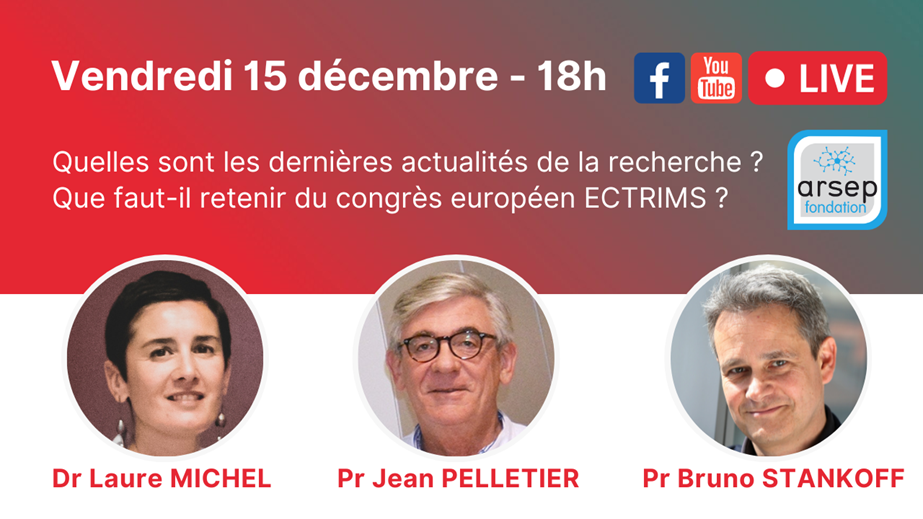 Le LIVE de la fondation ARSEP le vendredi 15 décembre à 18h